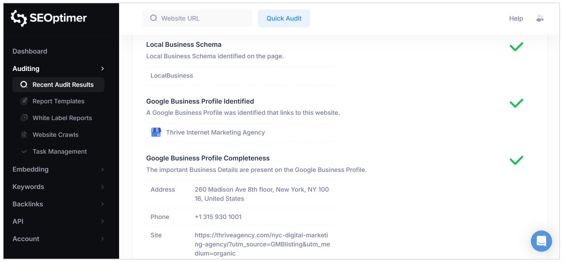 Check Google Business Profile